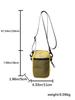 Bolso de hombro de moda, bolso de nailon para hombre, bolso cruzado de marca de moda, estilo coreano, bolso para teléfono móvil de mujer, bolso pequeño Dopamine para chicas, nuevo