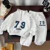 Popular Conjunto de Ropa Infantil de Comercio Exterior, Atuendo Casual de Primavera para Niños, Nuevo Conjunto de Sudadera para Niños, Piezas de 3.95 kg