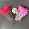 Varilla de Cristal Transfronteriza Cepillo de Silicona para Pestañas Cepillo para Cejas Polvo de Cebolla Maquillaje Mini Cepillo Pequeño Peine de Silicona Colorido para Pestañas