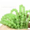 Contas de vidro rachado de cristal de pipoca de qualidade grau A 8 mm imitação de jade contas de gelo rachado contas florais acessórios de joias faça você mesmo contas soltas