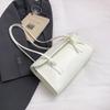 2025 Nuevo Bolso Baguette de Hombro Único con Lazo Estilo Ballet Francés, de Alta Gama, Versátil, de Mano, para Axila para Mujer