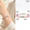 Diseño de Pulsera Multigemas de Aguamarina Natural, Citrino y Cristal Blanco, Suministro al por Mayor para Transmisiones en Vivo de Tiktok y Xiaohongshu