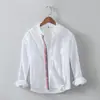 1232 Camisa de Bolso Primavera Masculina Casual de Negócios Manga Longa Cor Sólida Roupa Masculina Peça Única Dropshipping Estilo Japonês Fresco