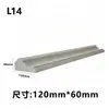 Componentes GRC Coluna Romana Relevo Cerâmica Expandida Linhas Linhas de Espuma EPS Linhas Decorativas de Parede Externa Contornos de Janela Suportes de Viga