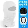 Casco de Motocicleta Transfronterizo Shitu, Absorbente de Sudor, Máscara de Montar de Secado Rápido, Capucha Multifunción con Sensación de Hielo de Seda de Leche para Protección Solar