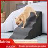 Fábrica de produção de escadas para cães degraus de subida de escada de cama escada de inclinação quarto nível de escadas domésticas para cães fornecimento direto
