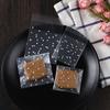 Bolsas Autoadhesivas para Galletas Escarchadas de Puntos Blancos, Bolsas para Dulces, Bolsas Autocierre para Galletas Crujientes de Copo de Nieve y Piña, Al por Mayor en Stock