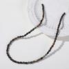 Estilo nacional 6 mm perforado tamaño pequeño ovalado color piedra natural con cuentas sueltas pulsera DIY joyería materiales hechos a mano al por mayor