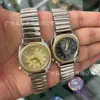 Relógio Original de Formato Especial para Homens e Mulheres, Estilo Vintage Japonês, Pulseira de Aço de Mola, Relógio de Pulso de Quartzo à Prova d'Água de Nicho