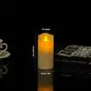 Luz de Vela LED Luz de Vela Artificial Decoração de Layout de Cena de Casamento Adereços de Feriado Chama Oscilante Controle Remoto Luz de Vela Digital