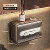 Caja de pañuelos con ventosa para baño, caja de almacenamiento para toallas faciales de pared, caja de papel higiénico colgante invertida Advanced Sense para baño