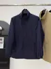 260812001 Chaqueta de Moda para Hombre de Primavera y Otoño con Cuello Alto, Cortavientos Casual para Acampar, Senderismo, Pesca
