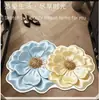 Novo Tapete de Chão Estilo Seda Hall de Entrada Tapete Decorativo para Pés Banheiro Tridimensional Absorção de Água Tapete Antiderrapante Dropshipping