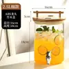 Barril de Cerveza, Botella de Vino de Vidrio, Barril de Cóctel, Contenedor de Bebidas, Barril de Cola, Contenedor con Grifo, Barril de Té de Frutas, Barril de Jugos
