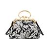 Bolso Sencillo Elegante Nuevo Chinoiserie con Cierre para Mujer Bolso Cruzado Versátil Nuevo Primavera 2025 Ins Bolso Cuadrado Pequeño