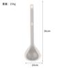 En Stock Espátula Todo en Uno de Acero Inoxidable y Silicona, Resistente al Calor Casera Transparente de Silicona Estilo Chino, Espátula para Cocinar Antiadherente de Cocina