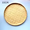 Ornamento Criativo para Jardim de Infância Cesta de Bambu para Peneirar Cesta de Bambu para Peixe Chapéu de Bambu Peneira de Bambu Gaiola de Porco Cortina de Bambu Suprimentos para Criação Ambiental Corrente de Bambu