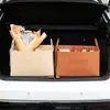 Caja de Almacenamiento para Coche para Mujeres, Organizador Práctico para el Maletero, Solución de Almacenamiento Multifuncional Plegable, Caja de Almacenamiento para Coche
