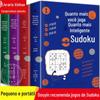 Todos os 4 livros, quanto mais esperto você joga, mais inteligente você joga, o caderno de exercícios de entrada original para crianças, livro de perguntas, Jiugongge, quatro ou seis crianças, um