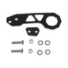 Kit de gancho de remolque delantero y trasero para coche transfronterizo, gancho de remolque de carreras universal, accesorios de modificación de gancho trasero de parachoques