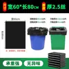 Bolsas de Basura Comerciales, Tamaño Grande, Negras, Engrosadas, para Hoteles, Administración de Propiedades, Saneamiento, Boca Plana, Bolsas de Plástico para Cocina, Extra Grandes, Súper Grandes, para Contenedores Grandes