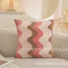 Fabricante de fundas de almohada de felpa rizada, fundas de almohada de pelo de conejo de colores, serie de colores dopamina, fundas de almohada de otoño e invierno al por mayor