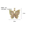 [Oro Real de Cobre] Sentido Avanzado Personalizado Comercio Exterior Transfronterizo DIY Joyería Hecha a Mano Accesorios de Colgante Micro de Cobre y Circonio