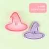 Cortadores de Biscoito DIY da Série de Halloween com Design Realista 3D de Pressionar, Feitos de Material de Grau Alimentício e Fáceis de Limpar