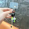 Cadena Creativa Nueva de Bambú Panda con Cuentas para Llavero de Teléfono Colgante Lindo para Bolso Accesorio para Funda de Teléfono Pequeño Regalo
