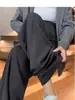 Pantalones de maternidad para primavera, estilo fino para usar sobre otras prendas, nuevo modelo 2026, no apretados en el vientre, sin soporte para el vientre, para tallas pequeñas, pantalones de pierna ancha rectos con cordón