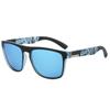 Gafas de Sol Polarizadas Elásticas con Pintura para Ciclismo al Aire Libre Europeas y Americanas para Hombre, Gafas de Sol Deportivas Retro para Hombre, Anti-UV D731