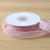 Cinta de Gasa de Poliéster Ondulada de 2.5cm Copo de Nieve Cinta para Empaque de Flores Frescas Ramo Cinta para Hornear Pasteles Accesorios para el Cabello Hechos a Mano de Alta Calidad