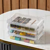 Carpeta de plástico transparente A4, caja de almacenamiento de papel, tableta portátil, almacenamiento de archivos de datos, oficina, aprendizaje