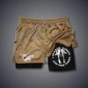 Shorts de Verão para E-commerce Transfronteiriço 2025 Estampa Digital 3D Shorts Casuais Masculinos Respiráveis de Camada Dupla