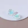 12Mmab Colorido Gradiente Acrílico Quadrado Contas Soltas Pulseira Brincos Adorno de Cabeça Acessórios para Joias DIY Atacado