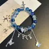 Nuevo Estilo 2025~Conjunto de Pulseras con Lazos para Niña de Ocho Piezas, Lujo Ligero y Diseño Exquisito, Adecuado para Mejores Amigas y Estudiantes