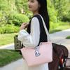 Bolso de Embrague Ligero para Llevar Bebés, Almacenamiento de Biberones en un Hombro, Bolso Pequeño de Hombro para Cochecito, Lindo Bolso para Madre y Bebé, Bolsa para Guardar Pañales