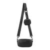 Bolso de hombro informal de moda, venta al por mayor, nuevo bolso cruzado de color sólido, moderno, sencillo, de nailon, pequeño, cuadrado, para hombre.