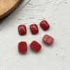 Parche de resina rectangular geométrico de color aguacate con base plana, hecho a mano, para pendientes, tocado, venta al por mayor