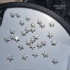 Accesorios Punk de Aleación con Estrella de Cinco Puntas para Uñas, Accesorios Decorativos para Uñas 3D con Estrella de Cinco Puntas Personalizados de Moda al por Mayor