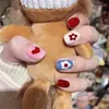 Pegatinas para uñas TE, sin cocción, de moda, finas, arte de uñas de cobertura completa listo para usar, pegatinas de uñas vestibles temu, Sudeste Asiático, Japón, Corea