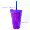 Copo de vinho de silicone criativo lavável de alta temperatura anti-queda para viagens ao ar livre portátil copo de viagem colorido copo de água de silicone