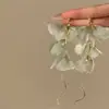 Pendientes de Borlas de Pétalos Amarillos Estilo Vacaciones en la Playa para Mujer 2026 Nuevos Pendientes de Alta Gama Pendientes de Flor para Viaje