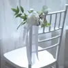 300 Decoração de Casamento ao Ar Livre Nórdico Arranjo de Flores para Encosto de Cadeira Buquê Flores Artificiais Estilo Floresta Adereços para Fotografia de Casamento Encosto de Cadeira
