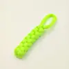 Colgante de Cuerda Trenzada Hecho a Mano Transfronterizo Color Caramelo Colgante de Bolso de Cuerda Trenzada Nudo de Espiga de Trigo Colgante Creativo para Mochila Llavero
