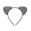 Coreia do Sul orelhas de gato de pelúcia headband lavagem facial grampo de cabelo simples super bonito menina coração bonito acessórios de cabelo faixa de cabelo headband gato