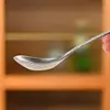 Colher de Titânio Puro Martelado para Profissionais e Estudantes, Utensílio de Jantar Saudável, Antibacteriana, Uso Doméstico, Colher de Sopa Infantil, Colher de Arroz, Espátula de Arroz, Concha