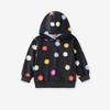 Moletom com Capuz Little Maven Outono Europeu e Americano para Meninas, Moletom Infantil, Top Fofo para Meninas Floridas