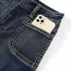 Jeans Americano Retrô com Barra Levemente Flare para Mulheres 2026 Primavera Novo Design Emagrecedor de Cintura Alta Calça Longa