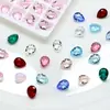 Rinestones Transparentes para Uñas Dongzhou 8*6mm Forma de Gota de Agua Punta Trasera Rinestones Accesorios para Aretes diy Forma de Pera Rinestones Portátiles para Uñas